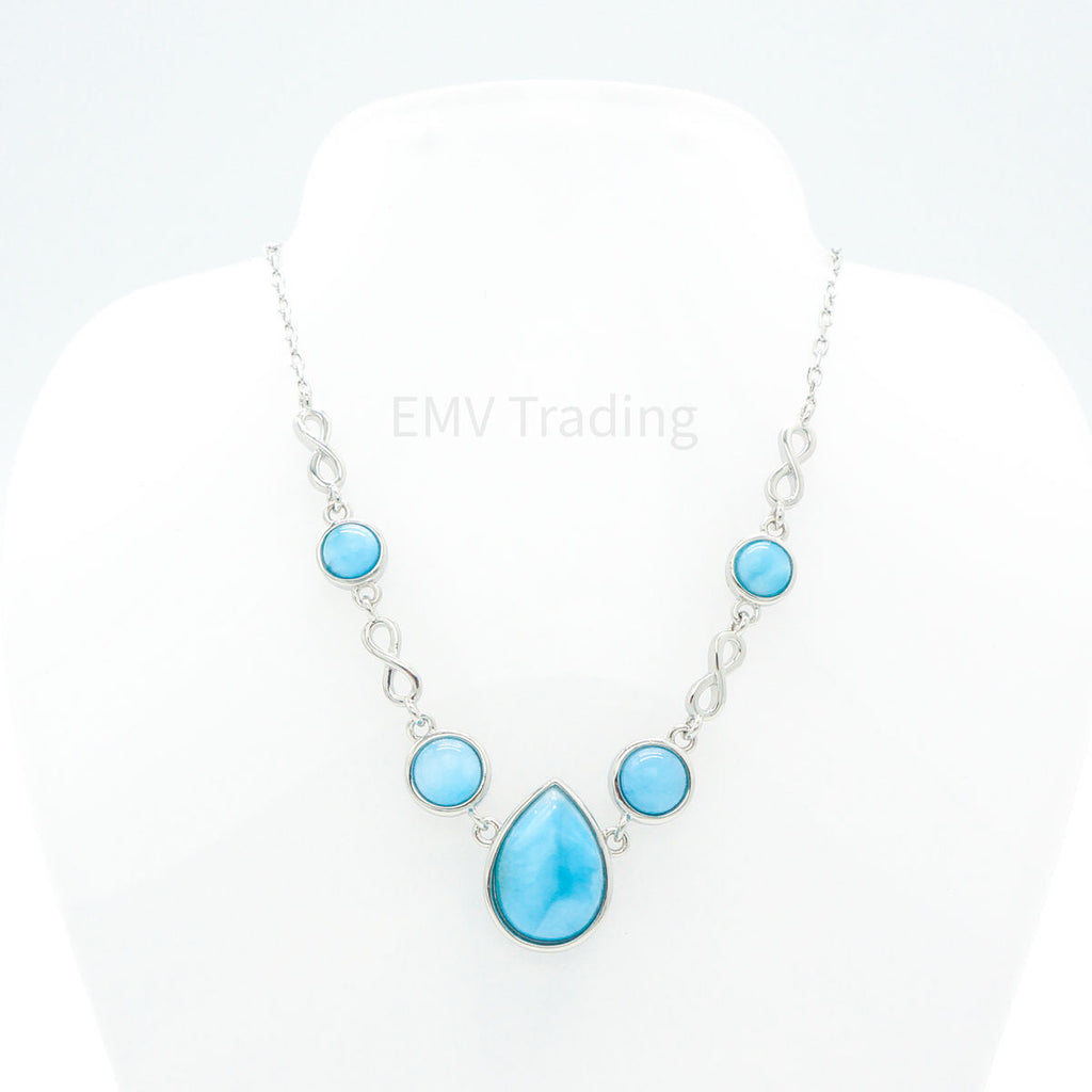 EM0344 - Larimar Necklace