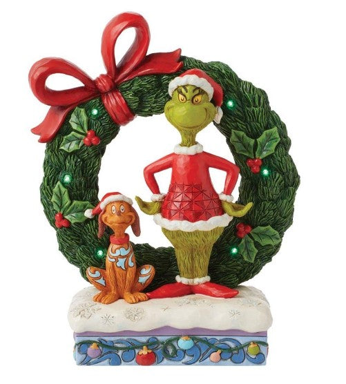 EP8013 - JS Grinch & Max in Wreath