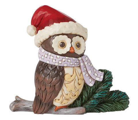 EP8027 - JS Mini Owl with Santa Hat