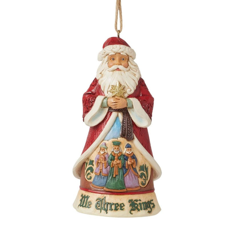 EP8086 - Santa Ornament : 4.65 in H