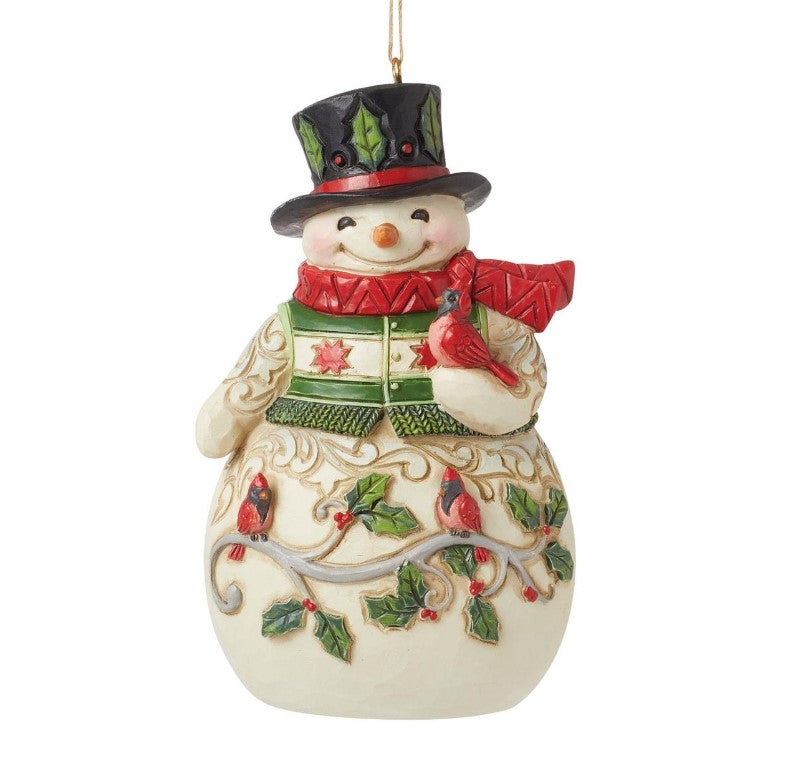 EP8090 - Snowman Ornament : 4.53 in H