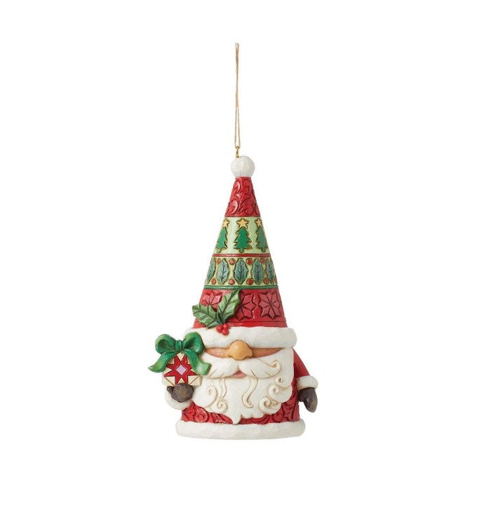 EP8092 - Gnome Ornament : 4.84 in H