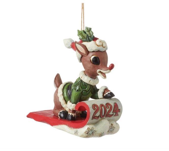 EP8203 - Rudolph Ornament : 3.54 in H