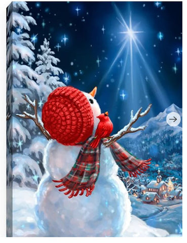 GD0009-LED Canvas : Christmas