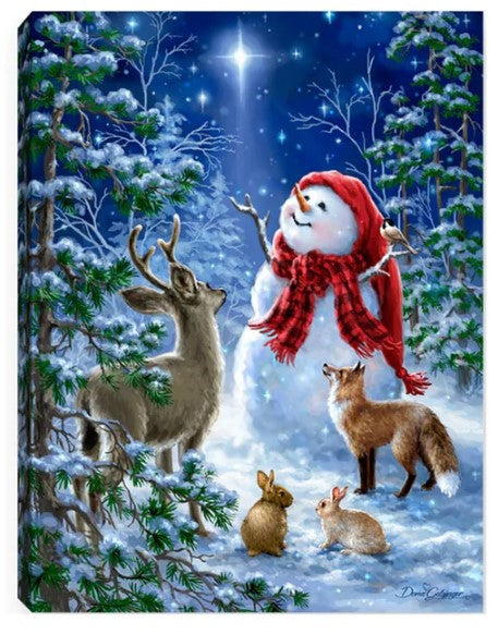 GD0010-LED Canvas : Christmas