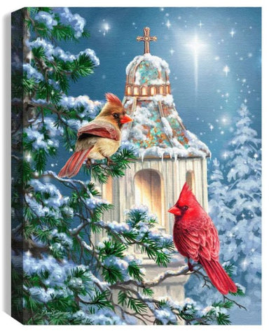 GD0107-LED Canvas : Christmas