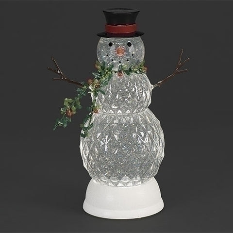 RO1358 - SNOWMAN LANTERN : 11 in H