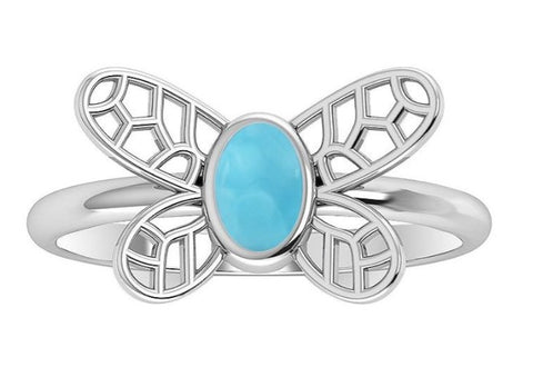 SA0347-Larimar Ring