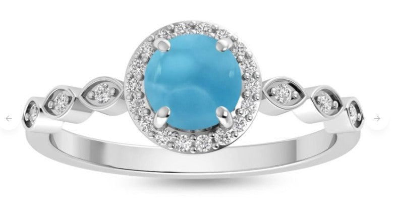 SA0341-Larimar Ring