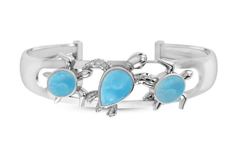 SA0344-Larimar Cuff